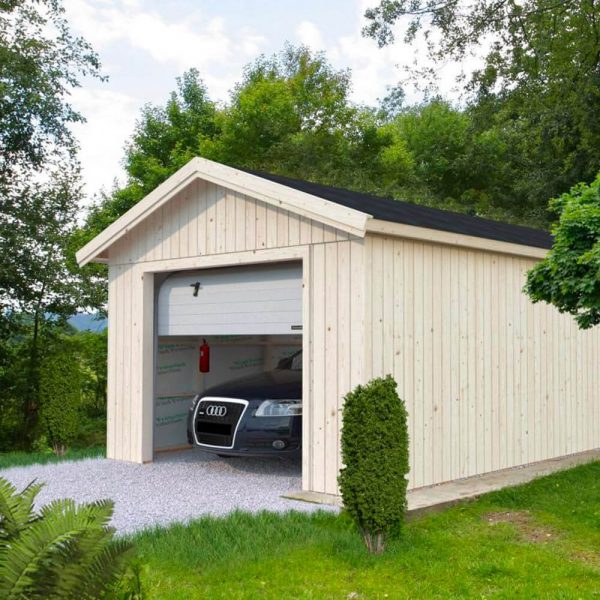 Garage Sten 24,9 m² Shingel