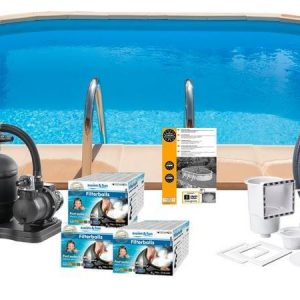 Swim & Fun Poolpaket Inground 800x400x150