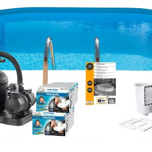 Swim & Fun Poolpaket Steel 150cm